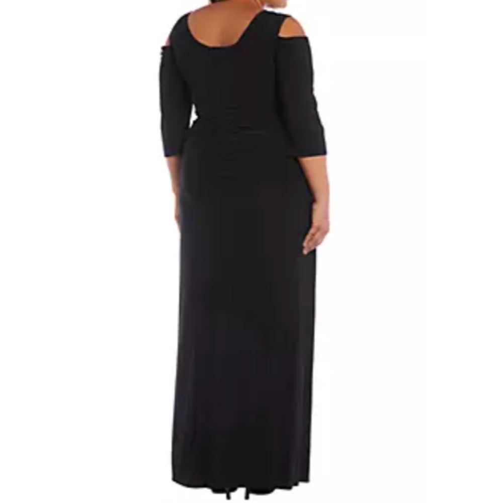 Cold Shoulder Formal Dress - Picture 2 of 6